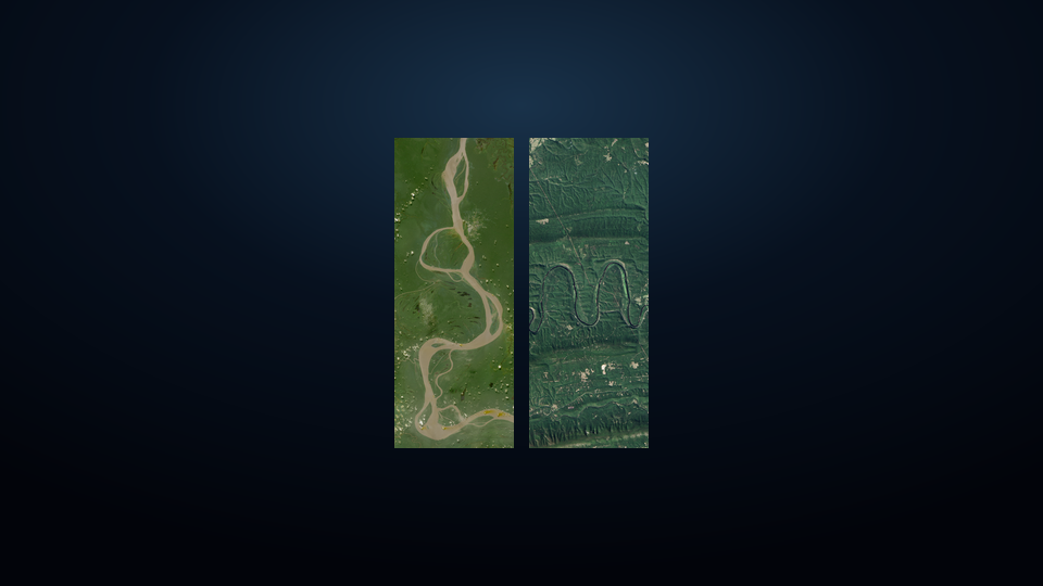 GM spelled using USGS/NASA Landsat satellite imagery
